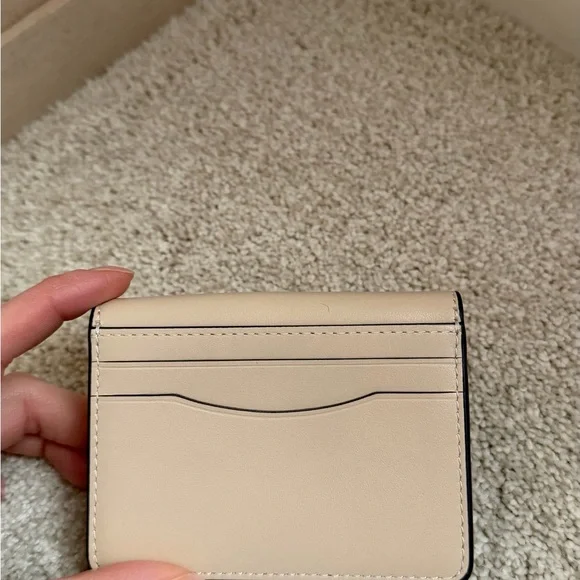 NWT Brand New Coach Bandit Card Case in Ivory - Picture 3 of 6